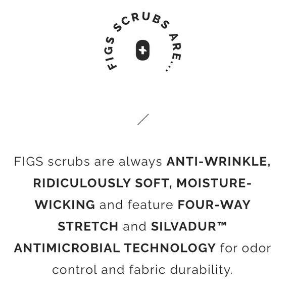 Navy Figs Catrina scrub top - Picture 11 of 11